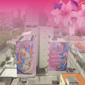 imagem do predio pintado